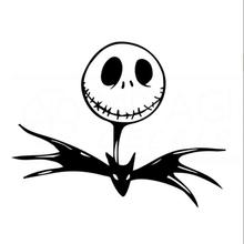 20cm wide Jack Skellington Pattern Die Cut Vinyl Car Decal Art Car Window Stickers L126 2024 - buy cheap