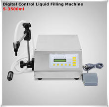 Manual Electric Digital Control pump Liquid Filling Sealing Machine( 5-3500ml) Oil Wine Milk Juice 2024 - buy cheap