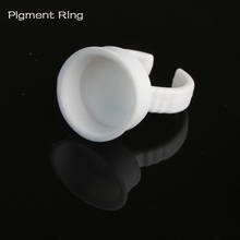 Pigment Rings Tattoo Ink Cups Makeup Ring Glue Holder Permanent Microblading 2024 - buy cheap