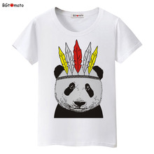 bgtomato 3D cute panda shirt women lovely style summer cute shirts Brand good quality comfortable casual shirts 2024 - buy cheap