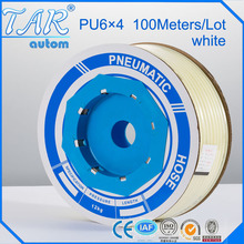 100m/piece High Quality Pneumatic Hose PU Tube OD 6MM ID 4MM Plastic Flexible Pipe PU6*4 Polyurethane Tubing  white 2024 - buy cheap