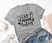 I can't mom today t-shirt women fashion slogan grunge tumblr graphic cup shirt funny mother gift cotton casual aesthetic tee top 2024 - buy cheap