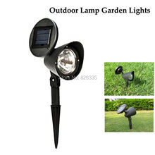 Solar Powered Garden Light Spotlight Outdoor Garden Landscape Lawn Yard Path Spot Decor Light Lamp 2024 - buy cheap