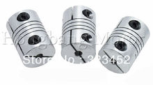 5pcs CNC Coupling Flexible 6.35x8mm D20xL25 Jaw Spider Plum Coupling Shaft Coupler 2024 - buy cheap