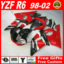 OEM-kit de piezas de carenado para YAMAHA, kit de piezas de ABS para YAMAHA R6 1998 - 2002 YZFR6, 98-02 R6, carenado YZF 600, 1999, 2000, 2001 2024 - compra barato