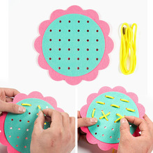 Creative Manual DIY Weave Cloth Baby Toys Kids Early Learning Education Toys Montessori Teaching Aids Math Toys Gift oyuncak 2024 - buy cheap