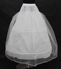 Girls Underskirt Tulle Ball Gowns Petticoat Wedding Bridal Gown Dress Underskirt Crinoline Wedding Accessories 2024 - buy cheap