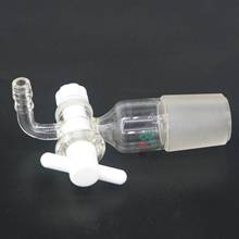 29/32 Joint Lab Glass 90 Degree Bend Adapter With PTFE Stopcock Glassware 2024 - buy cheap