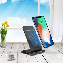 10W Qi Wireless Charger For iPhone X XS MAX XR 8 Plus Fast Charging Holder For Samsung S8 S7 S6 edge Note 8 Desktop Fast Charger 2024 - buy cheap