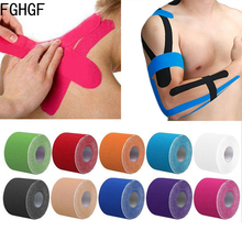 Kinesiology Tape Elastic Cotton Roll Adhesive Tape Muscle Injury Support 5cm*5cm Sports Muscle Tape Bandage Care Knee protector 2024 - buy cheap