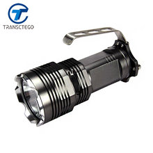 strong light flashlight high power torch outdoor portable led searchlig hunting flashlight 900 lumens black 10W fishing lamp 2024 - buy cheap
