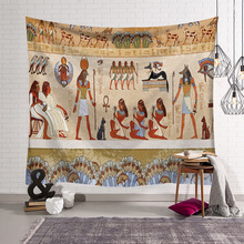 Tapiz indio del Antiguo Egipto para colgar en la pared, toalla de playa Bohemia, manta fina de poliéster, chal de Yoga, manta de 5 tamaños 2024 - compra barato