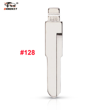 Dandkey #128 Blank Uncut Key Blade Flip Remote Key Blade NO. 128 128# 2024 - buy cheap