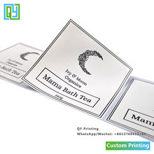 1000pcs 70x65mm Free shipping customized stickers texturd paper label with your own design tea seal label 2024 - buy cheap