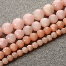 6-12mm Round Faceted Water Pink Jades Beads For Jewelry Making Beads Bracelets For Women 15'' Needlework DIY Beads Trinket 2024 - buy cheap