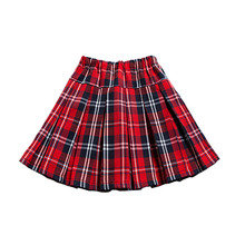 Плиссированная мини-юбка для маленьких девочек, клетчатые юбки для девочек, школьная одежда для детей 4, 6, 8, 10, 12, 14, 16 лет, 2020 2024 - купить недорого