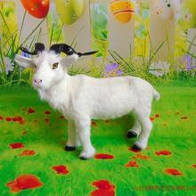 Simulación de polietileno de cabra y pieles de cabra modelo de regalo divertido alrededor de 38 cm x 29 cm 2024 - compra barato