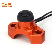 Motorcycle Orange CNC Universal Kill Switch Stop Start Button For KTM EXC EXCF XC XCF XCW XCFW MX EGS SX SXF SXS SMR Motocross 2024 - buy cheap