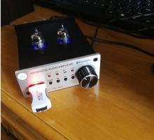 Bluetooth 4,0 HiFi вакуумный 6J1 ламповый усилитель стерео трубчатый предусилитель с FM USB U диском без потерь Музыкальный плеер HiFi усилитель B- 2024 - купить недорого