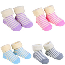 12 pcs=6 pairs 2015 autumn winter 6 color 100% cotton children socks for girls socks with boys socks 2-5 year baby socks 2024 - buy cheap