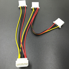 Кабель питания Molex с 4-контактным штекером на 3-портовый разъем Molex IDE для майнинга 2024 - купить недорого