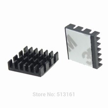 10 PCS Mini Preto IC Chipset Cooler de Resfriamento do Dissipador de Calor de Alumínio Do Dissipador de Calor 2024 - compre barato