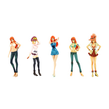 15CM Anime DXF Nami Nobi Nico Koala Nami PVC Action Figure Model Collection Toys 2024 - buy cheap