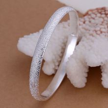 Free shipping  silver plated  jewelry bangle fine fashion 1837 bracelet bangle top quality wholesale and retail SMTB054 2024 - buy cheap