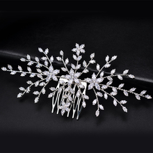 Tiaras And Crowns HADIYANA Novel Wedding Bridal Hair Jewelry Simple Elegant For Women Zircon High Quality BC4872 Corona Princesa 2024 - buy cheap