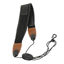 Comfort PU Leather Saxophone Singer Shoulder Strap Sax Neck Strap with Soft Thick Pad for Soprano Tenor Alto Sax Clarinets Oboes 2024 - buy cheap