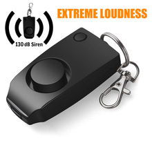 Self Defense Alarm 130Db Security Protect Alert Personal Safety Scream Loud Keychain Emergency Alarm For Women Kids Girl 2024 - buy cheap