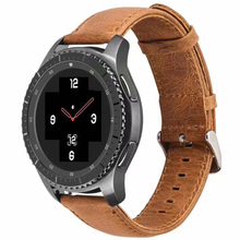 Strap huawei gt 2 For Samsung Gear sport S2 S3 Classic Frontier galaxy watch 42mm 46mm Band 20mm 22MM huami amazfit Bip leather 2024 - buy cheap