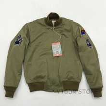 Bob Dong Fury Tanker Patch Jacket Men's Vintage US Army Military Winter Wool Coat 2024 - buy cheap