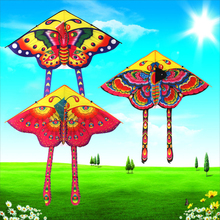 1pcs 90*50CM Outdoor Sports Butterfly Flying Kite with Winder Board String Children Kids Toy Game 2024 - buy cheap