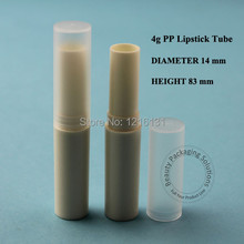 4ML PP Vazio Tubo de Plástico Transparente Batom Lip Balm Container Pequena Amostra Cosméticos Lip Gloss Sub-engarrafamento 30 pçs/lote 2024 - compre barato