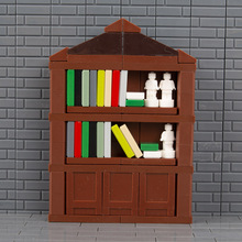 Single Toy Block BookShelf Building Blocks Bookcase Book Bricks Furniture MOC Accessories DIY Toys For Children 2024 - buy cheap