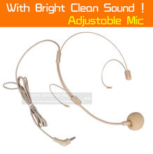 High Quality Flesh Color Invisible Colour Quality 3.5 mm Connector Headset Microphone Mike For Voice Amplifier Loudspeaker 2024 - buy cheap