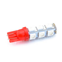 Ultra low price T10 13 SMD 5050  Car Led Side Turn Signal Light DC 12V 13led 194 168 W5W Wedge Bulbs Interior Lamps White 2024 - buy cheap