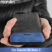 Funda trasera de silicona para Xiaomi Mi Note 3, carcasa de tela MOFi Original para Xiaomi Mi Note 3 2024 - compra barato