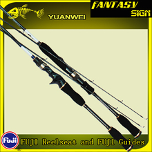 Yuanwei 1.8m 2.1m Spinning Rod 2 Section Carbon Fiber Lure Fishing Pole M ML MH Casting Rod Canne A Peche Vara De Pesca A054 2024 - buy cheap