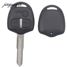 jingyuqin For Mitsubishi Lancer Outlander 3 Button Remote Car Key Shell Fob Case Cover Blank Uncut Right Blade 2024 - buy cheap