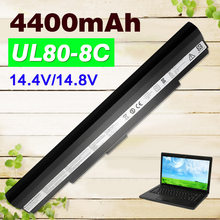 4400mAh 14.4v Laptop battery for Asus A31-UL30  A31-UL50  A31-UL80  A32-UL30  A32-UL5  A32-UL50  A32-UL80  A41-UL30  A41-UL50 2024 - buy cheap