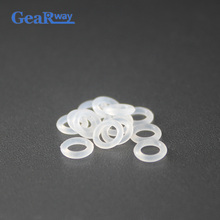 Gearway 1mm CS Silicon O Ring Seal Food Grade Transparent O-Ring Seal Gasket 13/14/15/16/36/38/40mm OD VMQ Oring Sealing Gasket 2024 - buy cheap