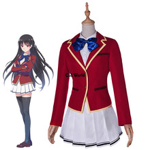 Classroom of the Elite Horikita Suzune Kushida Kikyou Sakura Airi School Uniform Coat Shirt Skirt Outfit Anime Cosplay Costumes 2024 - buy cheap