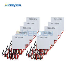 10PCS TEC1-12706 TEC112706 12706 TEC Thermoelectric Cooler Peltier 12V Semiconductor Refrigeration Heatsink Plate Module 2024 - buy cheap