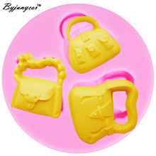 Byjunyeor F1150  Bag Epoxy UV Resin Silicon Mold Cake Decoration Mold Cotton Candy Mold 2024 - buy cheap