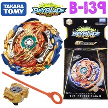 Стартовый мастер Takaratomy Beyblade Burst B-139 Fafnir. РТ. Rs Sen bay blade с пусковым устройством Bayblade, гироскоп, игрушки для мальчиков 2024 - купить недорого