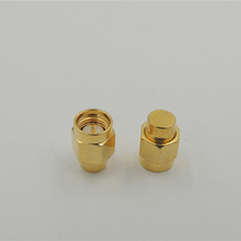 Conector macho 50 ohm banhado a ouro, 4 unidades, coaxial rf combinado carga de terminação sma 2024 - compre barato