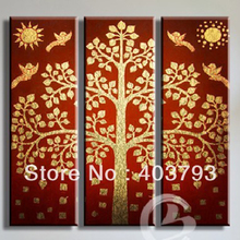 Modern abstract  Oil Painting On Canvas huge wall art gold lime Decorative Pictures Painting Art Home Decor 2024 - buy cheap