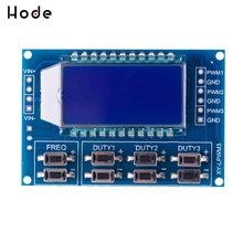 LCD Digital Display 3 Way Signal Generator PWM Pulse Frequency Duty Cycle 1HZ~150KHZ Adjustable Square wave 2024 - buy cheap